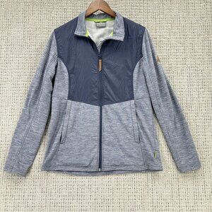 Kathmandu Women's Basic Jacket Size 14 Blue Full Zip Pockets Altica 100